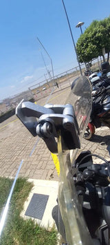 Universal Adjustable Windscreen motorcycle customer review photo