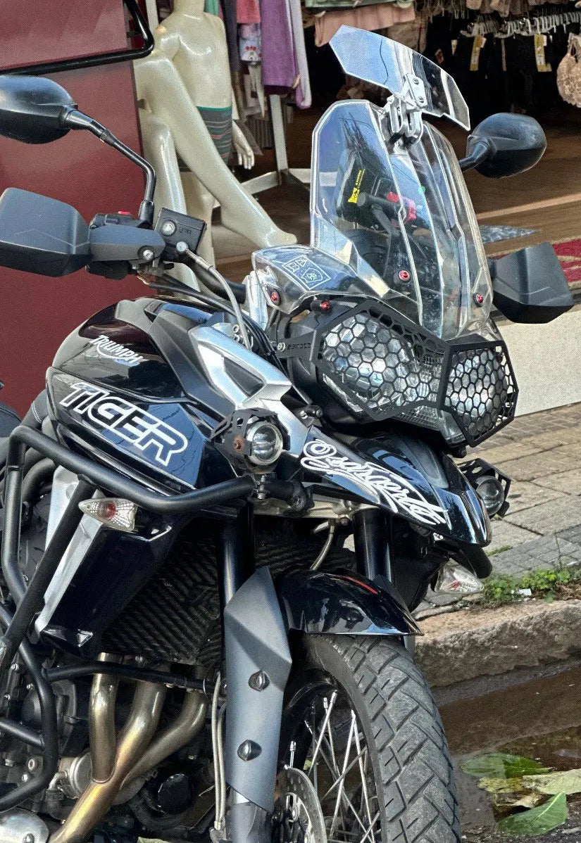 Universal Adjustable Windscreen motorcycle customer review photo