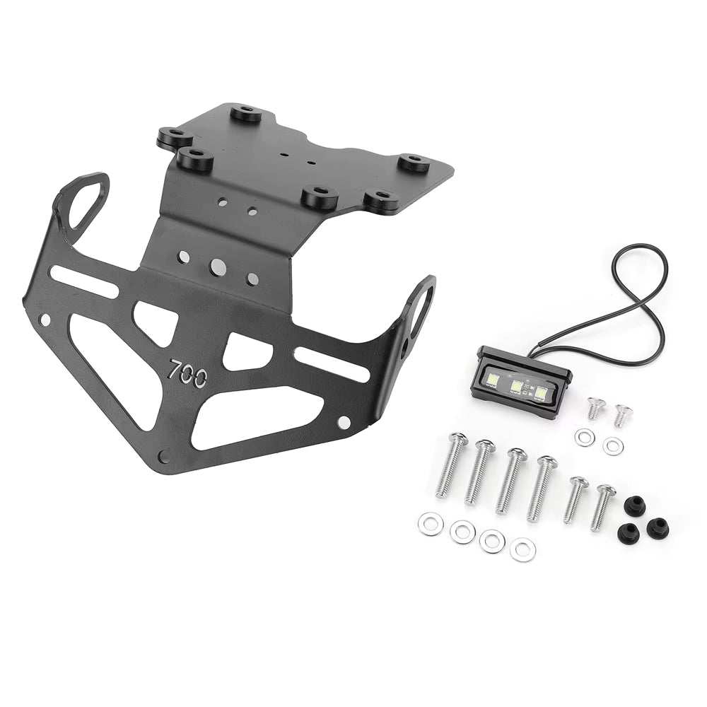 Licence Plate Holder For Yamaha XTZ Tenere 700 - 2019-2027