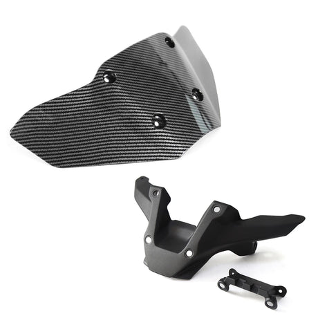 Front Windshield Wind Deflector For Yamaha MT-09 11
