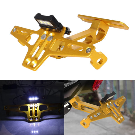 License Plate Bracket For Universal Motorcycle 15