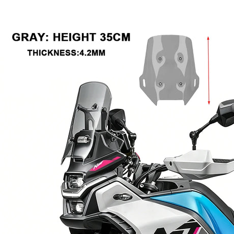 Windshield For CFMOTO 450MT - 3 Height Options 11