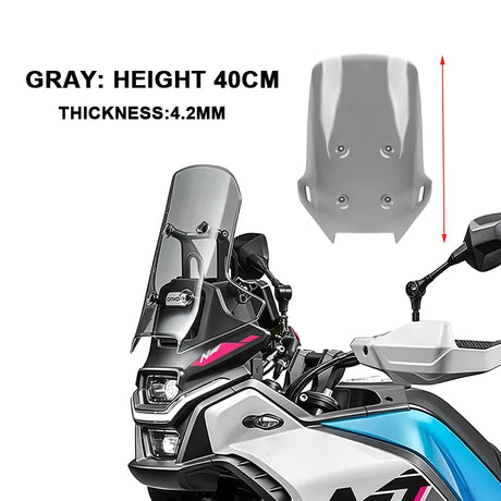 Windshield For CFMOTO 450MT - 3 Height Options 12