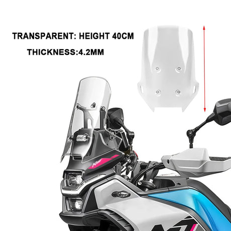 Windshield For CFMOTO 450MT - 3 Height Options 15
