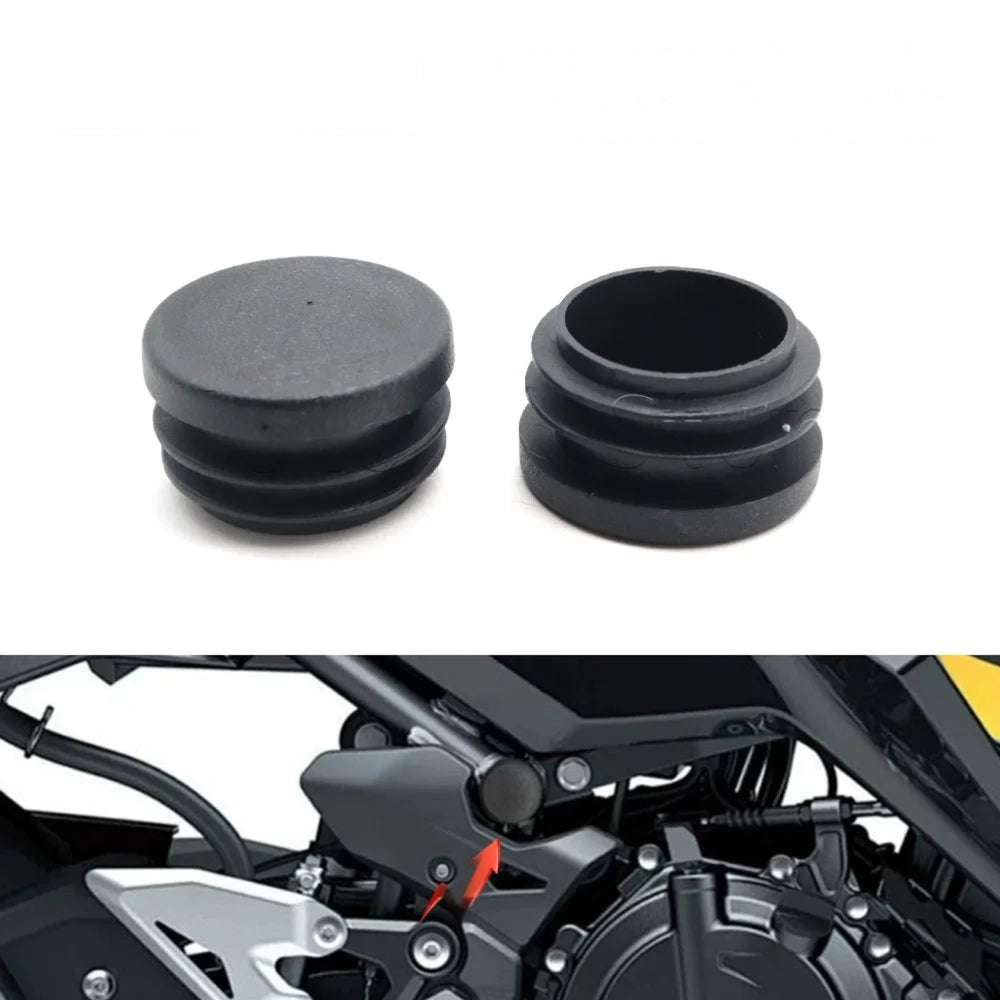 Frame Hole Cover Caps For Kawasaki Ninja 400 / Ninja 500 / Z400 - 2018 to 2026